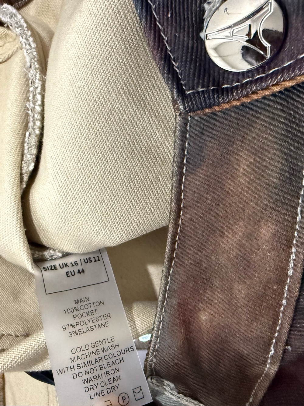 Maniere De Voir Art Cargo Pant Renaissance Tapestry - Picture 6 of 8